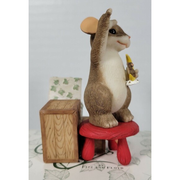 Charming Tails Fitz and Floyd Reaching For A Memory 97/115 - Picture 7 of 12